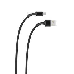 Zore LS65 2.4A 3 Metre Hasir  Type-C Usb Şarj Data Kablosu