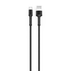 Zore LS65 2.4A 3 Metre Hasir  Type-C Usb Şarj Data Kablosu