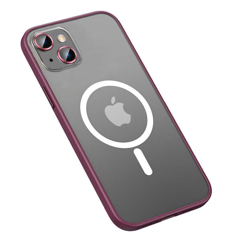 iPhone 13 Kılıf Mokka Wireless Kapak