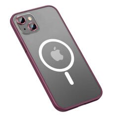 iPhone 13 Kılıf Mokka Wireless Kapak