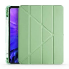 iPad Pro 11 2020 (2.Nesil) Kılıf Tri Folding Kalem Bölmeli Standlı Kılıf