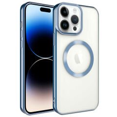 iPhone 14 Pro Kılıf Magsafe Wireless Şarj Özellikli Setro Silikon