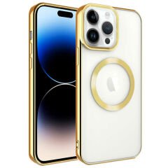 iPhone 14 Pro Kılıf Magsafe Wireless Şarj Özellikli Setro Silikon