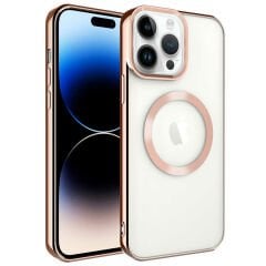 iPhone 14 Pro Kılıf Magsafe Wireless Şarj Özellikli Setro Silikon