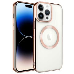 iPhone 14 Pro Kılıf Magsafe Wireless Şarj Özellikli Setro Silikon
