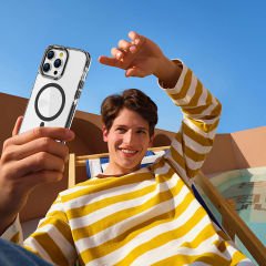 iPhone 15 Pro Max Kılıf Magsafe Şarj Özellikli Airbagli Takılabilir Askı Aparatlı Nana Kapak