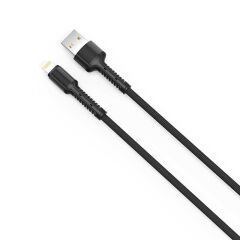 Zore LS65 3 Metre 2.4A Hasir Lightning Usb Şarj Data Kablosu