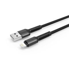Zore LS65 3 Metre 2.4A Hasir Lightning Usb Şarj Data Kablosu