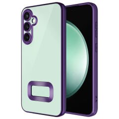 Samsung Galaxy A05S Kılıf Kamera Korumalı Logo Gösteren Omega Kapak