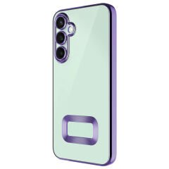 Samsung Galaxy A05S Kılıf Kamera Korumalı Logo Gösteren Omega Kapak