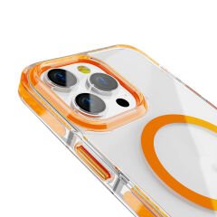 iPhone 15 Pro Kılıf Magsafe Şarj Özellikli Airbagli Takılabilir Askı Aparatlı Nana Kapak