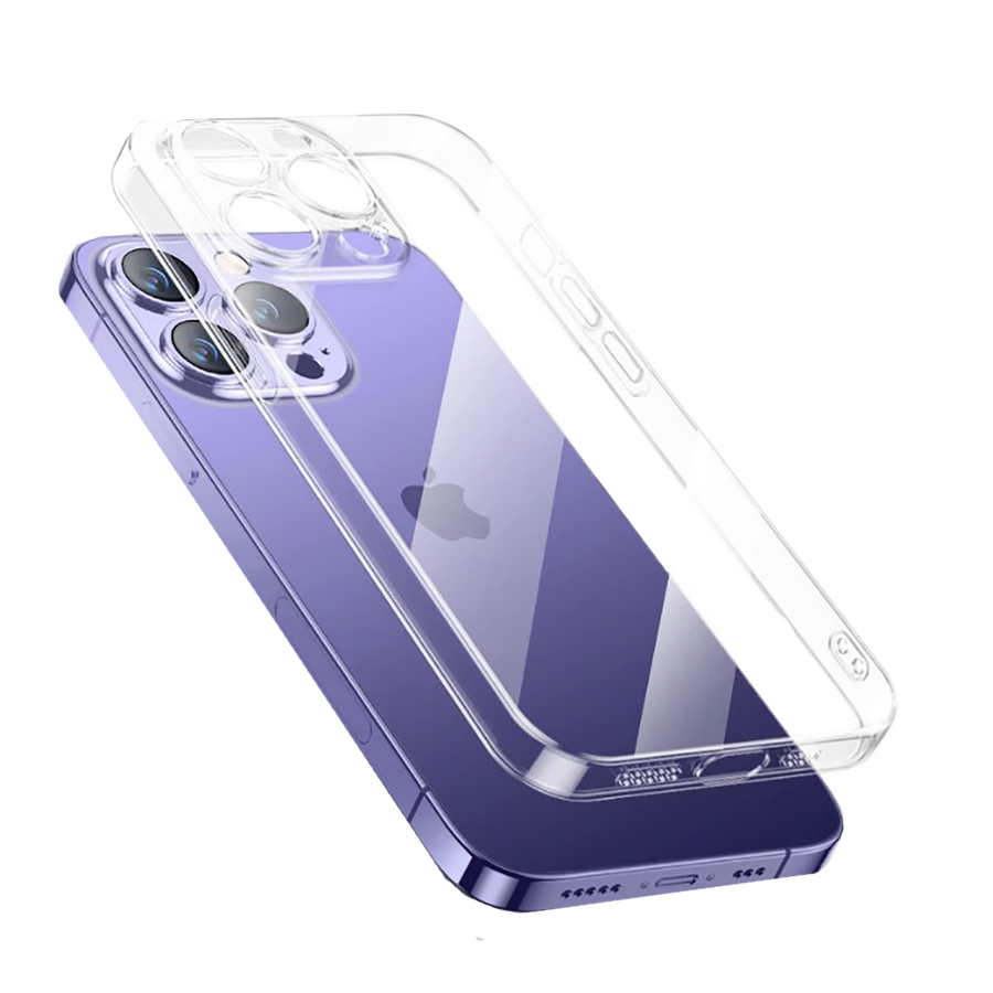 iPhone 14 Pro Kılıf Şeffaf Sert PC Vayt Kapak