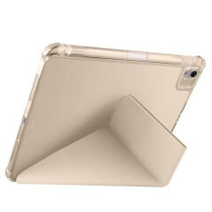 iPad Air 11 2025 M3 Kılıf Tri Folding Kalem Bölmeli Standlı Kılıf