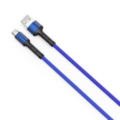 Zore LS64 2 Metre Hasir Micro Usb Şarj Data Kablosu