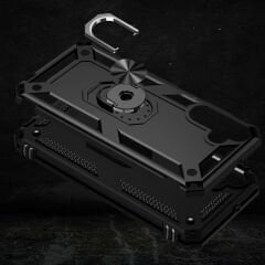 Samsung Galaxy A15 Kılıf Vega Tank Sert Yüzüklü Standlı Zırh Koruma Kapak