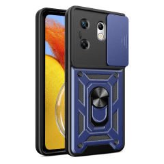 İnfinix Zero 30 4G  Kılıf Magnetik Standlı Kamera Korumalı Sürgülü Vega Kapak Kılıf