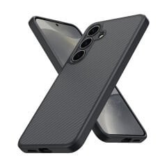 Samsung Galaxy S25 Plus Kılıf Magsafe Şarj Özellikli Karbon Fiber Tasarımlı Elnino Kapak
