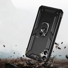 Samsung Galaxy A05 Kılıf Vega Tank Sert Yüzüklü Standlı Zırh Koruma Kapak