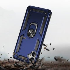 Samsung Galaxy A05 Kılıf Vega Tank Sert Yüzüklü Standlı Zırh Koruma Kapak