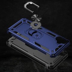 Samsung Galaxy A05 Kılıf Vega Tank Sert Yüzüklü Standlı Zırh Koruma Kapak