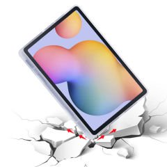 Samsung Galaxy Tab S6 Lite P610 Kılıf Tri Folding Kalem Bölmeli Standlı Kılıf