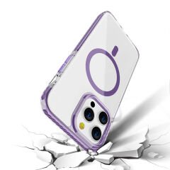 iPhone 14 Pro Max Kılıf Magsafe Şarj Özellikli Airbagli Takılabilir Askı Aparatlı Nana Kapak
