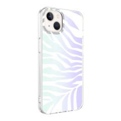 iPhone 13 Kılıf M-Blue Desenli Kapak