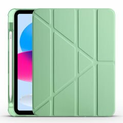 iPad 11.Nesil 2025 Kılıf Tri Folding Kalem Bölmeli Standlı Kılıf