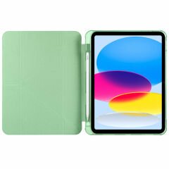 iPad 11.Nesil 2025 Kılıf Tri Folding Kalem Bölmeli Standlı Kılıf