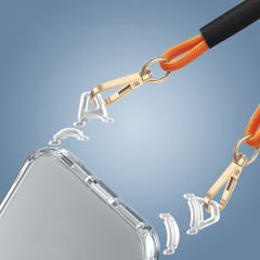 iPhone 16 Pro Max Kılıf Airbagli Takılabilir Askı Aparatlı Snap Silikon Kapak Kılıf