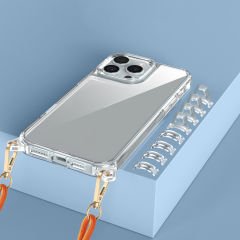 iPhone 16 Pro Max Kılıf Airbagli Takılabilir Askı Aparatlı Snap Silikon Kapak Kılıf