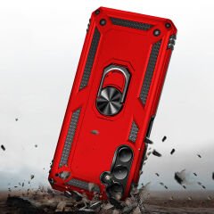 Samsung Galaxy A05S Kılıf Vega Tank Sert Yüzüklü Standlı Zırh Koruma Kapak