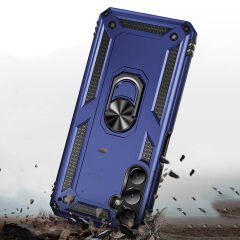 Samsung Galaxy A05S Kılıf Vega Tank Sert Yüzüklü Standlı Zırh Koruma Kapak