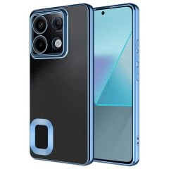 Xiaomi Redmi Note 13 Pro 5G Kılıf Kamera Korumalı Logo Gösteren Omega Kapak