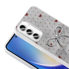 Samsung Galaxy A55 Kılıf Kamera Korumalı Figürlü Ponti Silikon Kapak