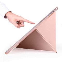 iPad Pro 10.5 (7.Nesil) Kılıf Tri Folding Kalem Bölmeli Standlı Kılıf