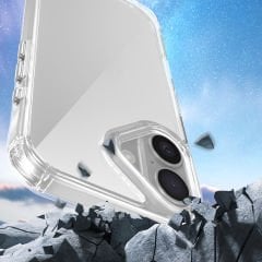 iPhone 16 Kılıf Airbagli Takılabilir Askı Aparatlı Snap Silikon Kapak Kılıf