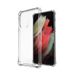 Samsung Galaxy S24 FE Kılıf Nitro Anti Shock Darbe Emici Köşe Korumalı Şeffaf Silikon Kapak