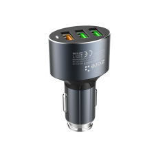 ZR-C703Q 3 Girişli Hizli Araç  Lightning İphone  Şarj Seti