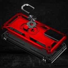 Samsung Galaxy A53 5G Kılıf Vega Tank Sert Yüzüklü Standlı Zırh Koruma Kapak