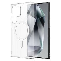 Samsung Galaxy S25 Ultra Kılıf Kamera Korumalı Magsafe Sert PC Porto Kapak