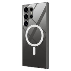 Samsung Galaxy S25 Ultra Kılıf Kamera Korumalı Magsafe Sert PC Porto Kapak