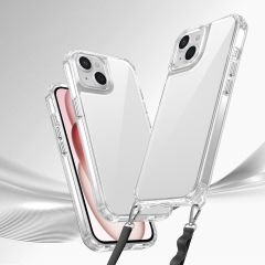 iPhone 15 Kılıf Airbagli Takılabilir Askı Aparatlı Snap Silikon Kapak Kılıf