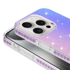 iPhone 15 Pro Max Kılıf Parlak Renk Geçişli Velle Kapak