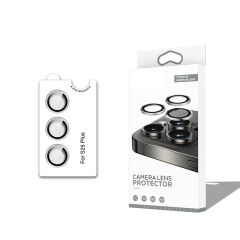 Samsung Galaxy S25 Plus CL-12 Premium Safir Parmak İzi Bırakmayan Anti-Reflective Kamera Lens Koruyucu