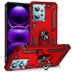 Xiaomi Redmi Note 12 4g Kılıf Vega Tank Sert Yüzüklü Standlı Zırh Koruma Kapak