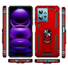 Xiaomi Redmi Note 12 4g Kılıf Vega Tank Sert Yüzüklü Standlı Zırh Koruma Kapak