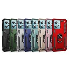 Xiaomi Redmi Note 12 4g Kılıf Vega Tank Sert Yüzüklü Standlı Zırh Koruma Kapak