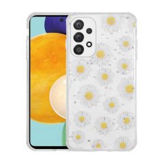 Samsung Galaxy A53 5G Simli Desenli Kamera Korumalı Parlak Popy Kapak kılıf