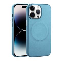 iPhone 14 Pro Max Kılıf PU Deri Magsafe Wireless Şarj Özellikli Derix Kapak